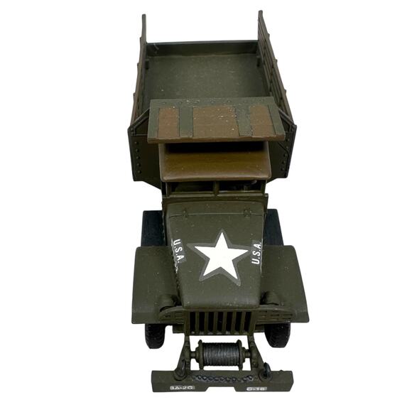 Vintage CCKW Dump Truck Military Display Vehicle Plastic 1:72 Scale Model Built - Picture 2 of 8